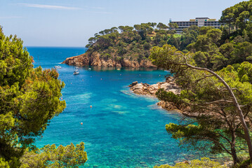Fototapeta premium Cala de Aiguablava, Begur, Catalonia, Spain