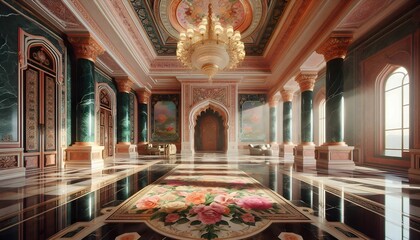 Obraz premium interior of a living room 