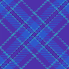 Event fabric check vector, turkish pattern texture plaid. Repetition background seamless tartan textile in indigo and blue colors.