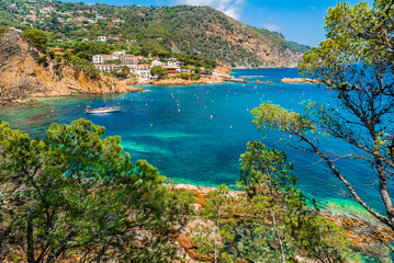 Cala de Aiguablava, Begur, Catalonia, Spain