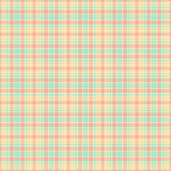 Mesh vector texture tartan, glen check textile plaid. Golf pattern fabric seamless background in light and lime colors.