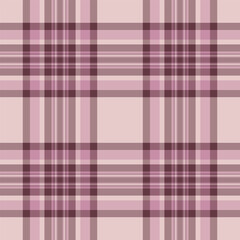 Deco check plaid texture, selection vector tartan background. Repetitive seamless fabric pattern textile in pastel and light colors.
