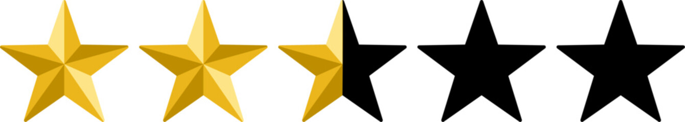 Obraz premium Star rating 