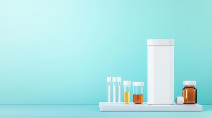 Obraz premium Portable allergy testing device with digital compliance tracking and early diagnostic results, immunology diagnostics, medical technology