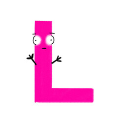 letter L of the alphabet