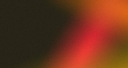 Elegant red to yellow gradient grainy texture background, ideal for enhancing any project