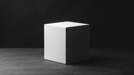 Minimalist White Block