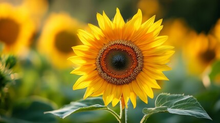 Fototapeta premium Sunflower in Bloom