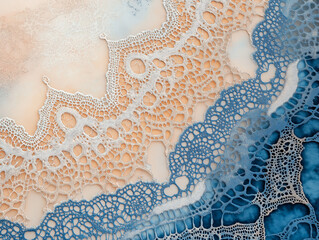 Obraz premium lace background, lace texture, intricate lace, lace pattern