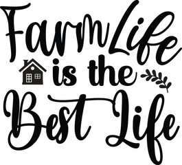 Farmhouse Typography SVG Vector Design, farmhouse t-shirt Design, vector illustration.