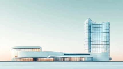 Obraz premium modern office building