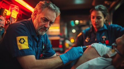Fototapeta premium Emergency Medical Assistance