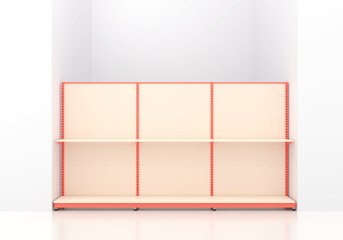 empty shelf for exhibit © P24_Design