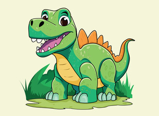 Cute Smilling Dino