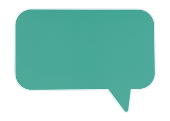 Speech bubble png sticker, transparent background