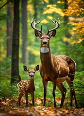 deer in the forest