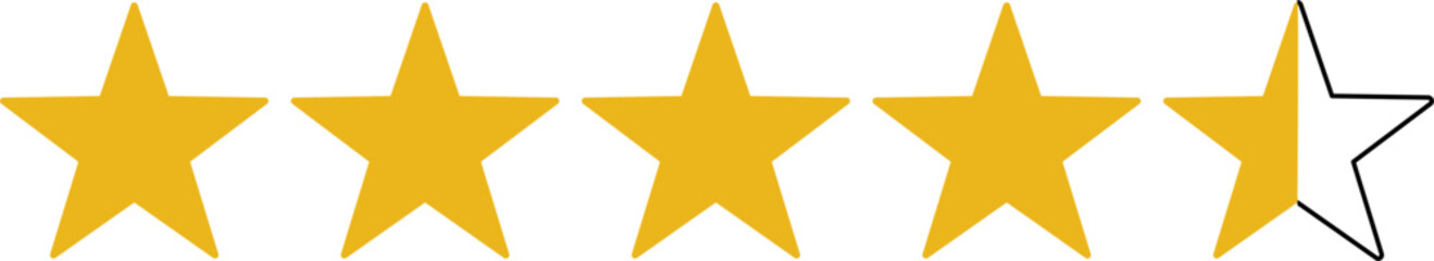 Obraz premium Star rating 