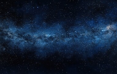 Starry night sky with milky way galaxy