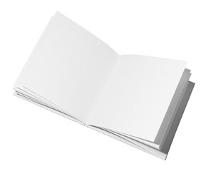 Opened book png sticker, transparent background