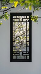 Fototapeta premium window with flowers