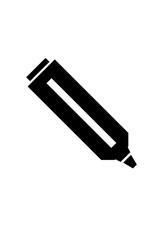 simple marker icon for design. office marker