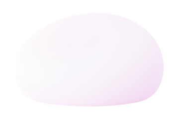 Pink 3D bubble png sticker, transparent background