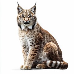 Majestic Lynx: Detailed Portrait of a Wild Feline in Natural Elegance
