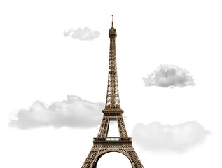 Eiffel Tower sky png transparent background, tourist attraction