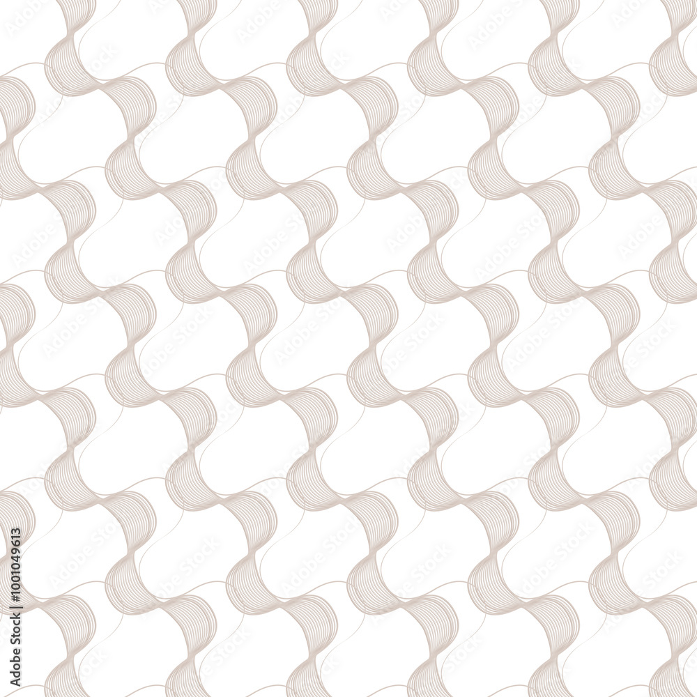 Poster wave abstract patterned background design element