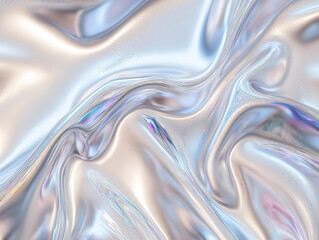 Obraz premium Super Metallic Pastel Shimmer Liquid Background