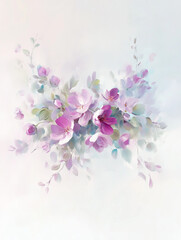 pink flowers background