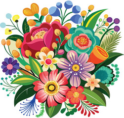 illustration, flower, nature, blossom, floral, botanical, spring, garden, design, summer, bouquet, art, watercolor, leaf, plant, decoration, beautiful, decorative, classic, pink, romantic, vintage, ba