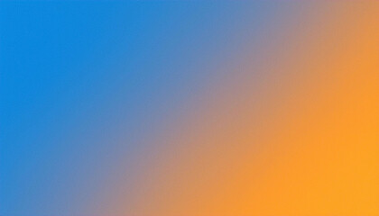 Abstract Blue and Orange Gradient Background