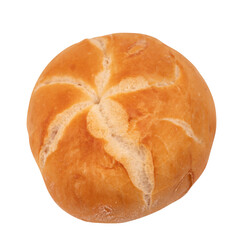 Bread roll, bun, PNG, isolated 