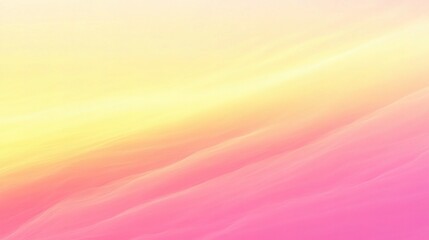 Fototapeta premium Soft Gradient Background in Pink and Yellow Hues