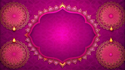 Diwali greetings background