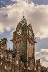 The Balmoral in Princess Street, Edinburgh, Scotland, United Kingdom.