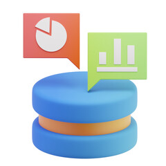 Analytics 3D Illustration