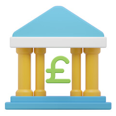 Bank 3D Illustration