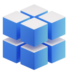 Array 3D Illustration