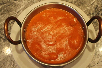 Indian cuisine: machli (fish) masala curry