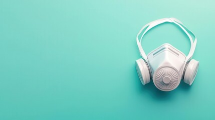 Hightech surgical mask with advanced filtration and safety sensors for optimal air quality, infection control, medical device