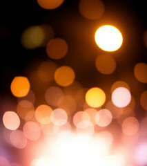 Fototapeta premium Abstract gradient background with lights