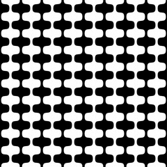 black and white seamless pattern