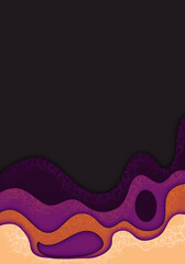 Paper cut abstract background