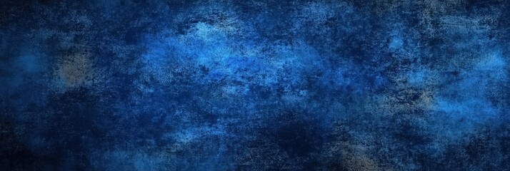Fototapeta premium Dark Blue Grunge Texture Background for Creative Use