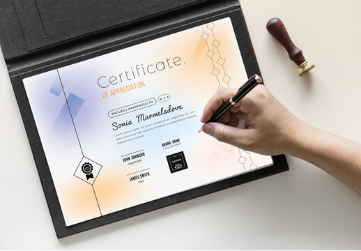 Certificate Template