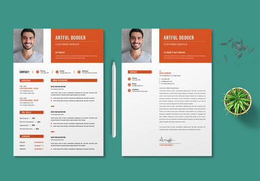 Resume Template Layout