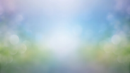 Obraz premium Abstract gradient background with smooth transition from soft blue to green hues 