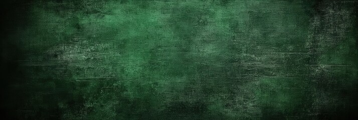 Fototapeta premium Dark Green Grungy Background Texture for Design Use